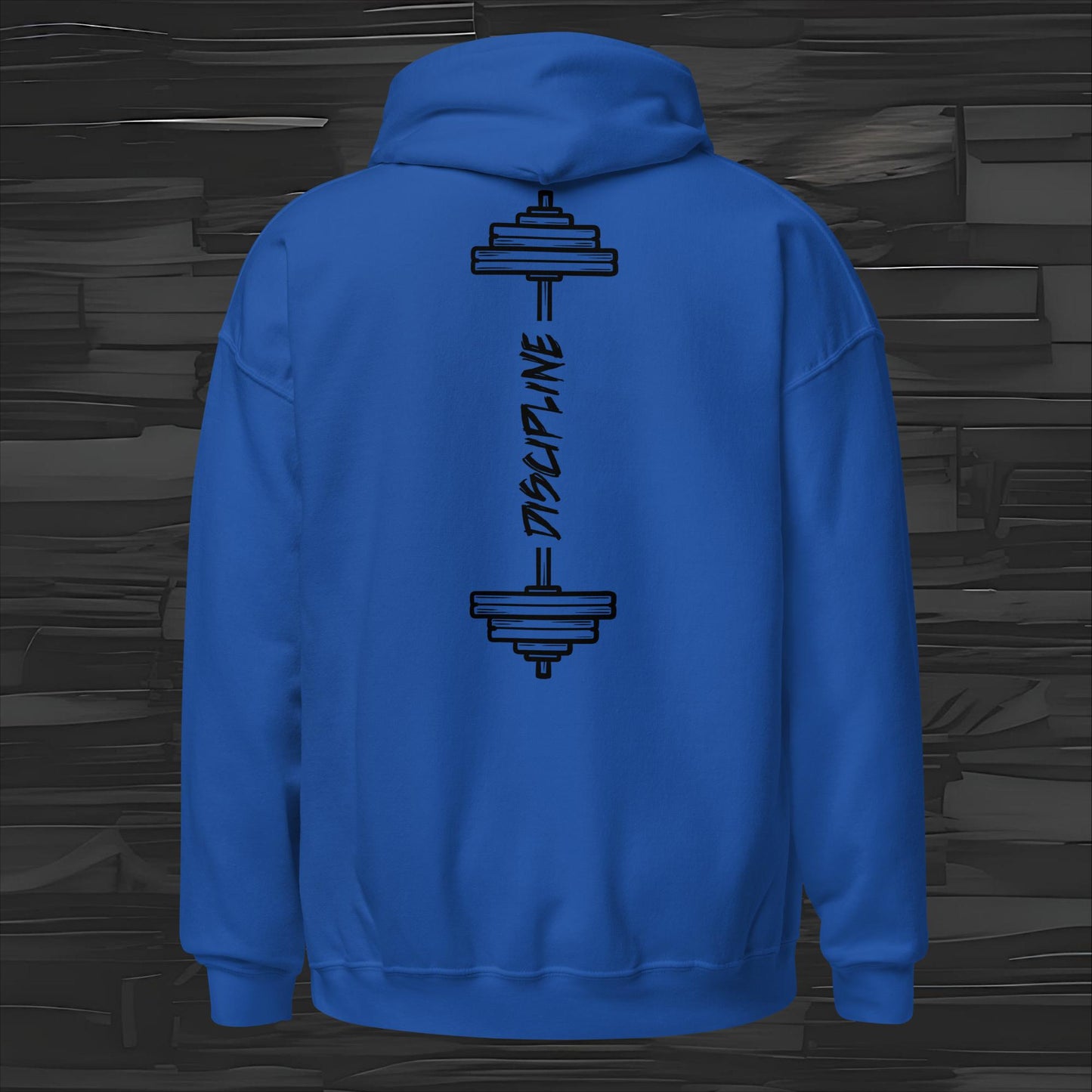 DISCIPLINE hoodie back print
